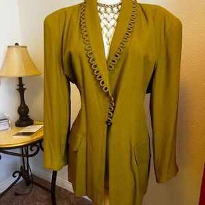 Vintage Olive color blazer
